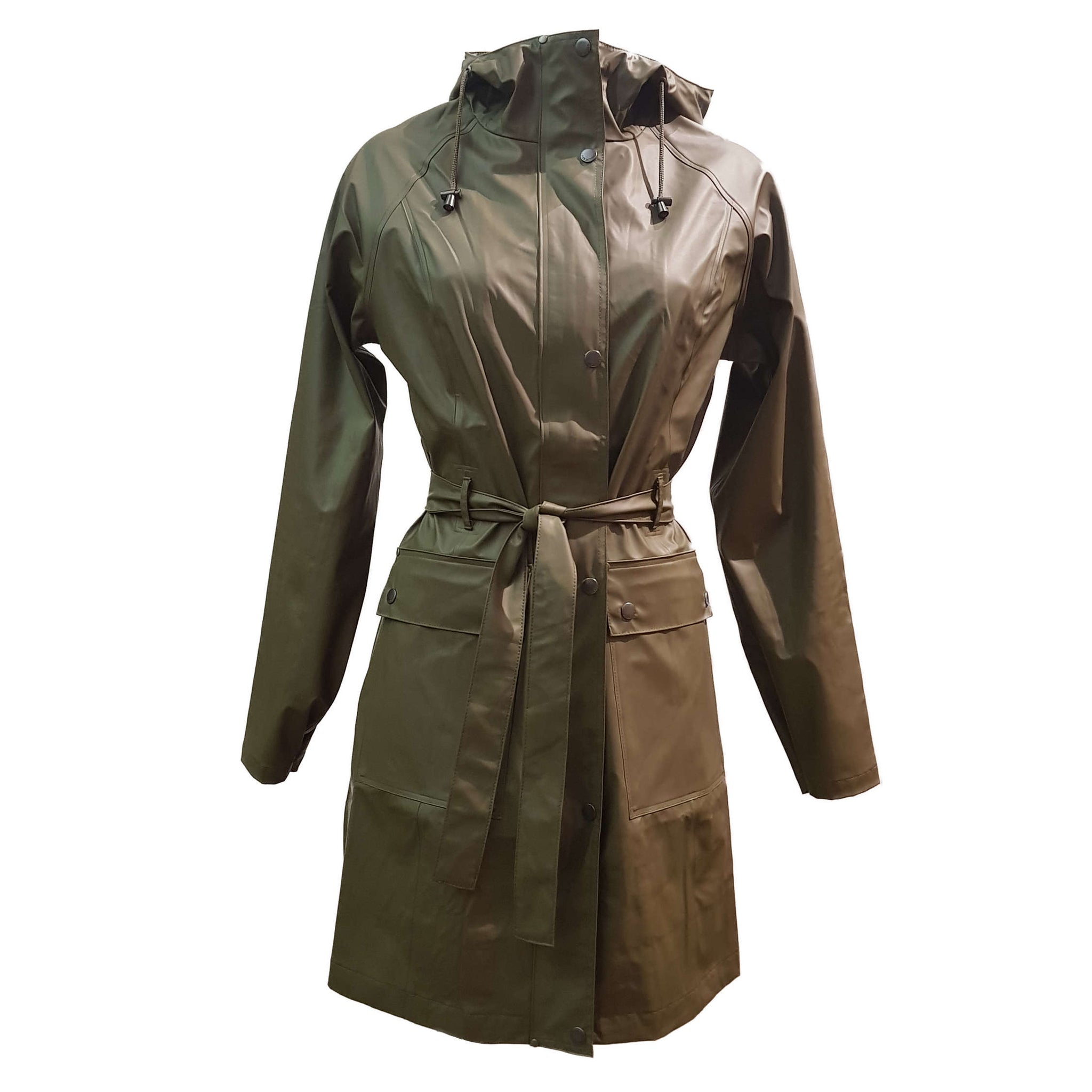 Ilse Jacobsen, leichter Regenmantel, RAIN 70 in Armygreen