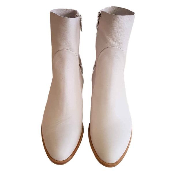 Ducanero, Stiefelette in Weiß