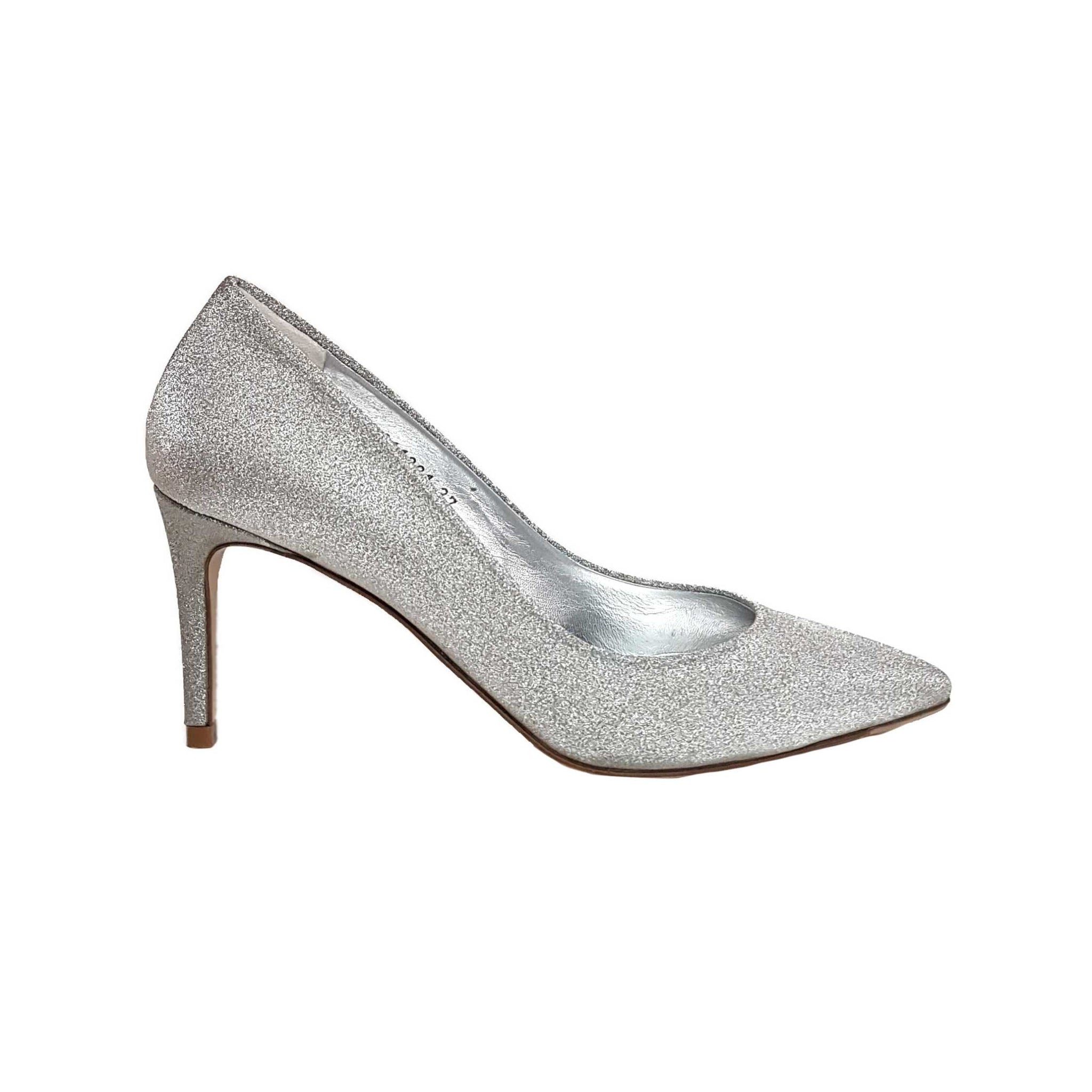 Giorgio Fabiani, Pumps in Silber – Schuhe by Milliways