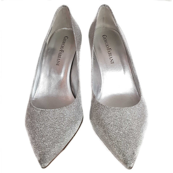 Giorgio Fabiani, Pumps in Silber