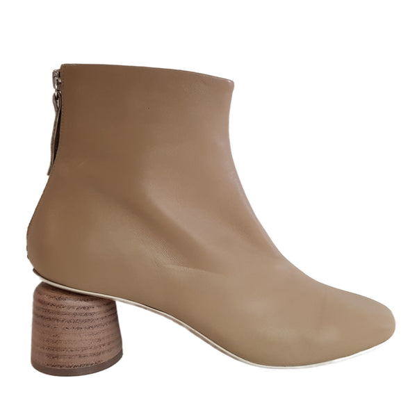 Halmanera, sandfarbene Stiefelette