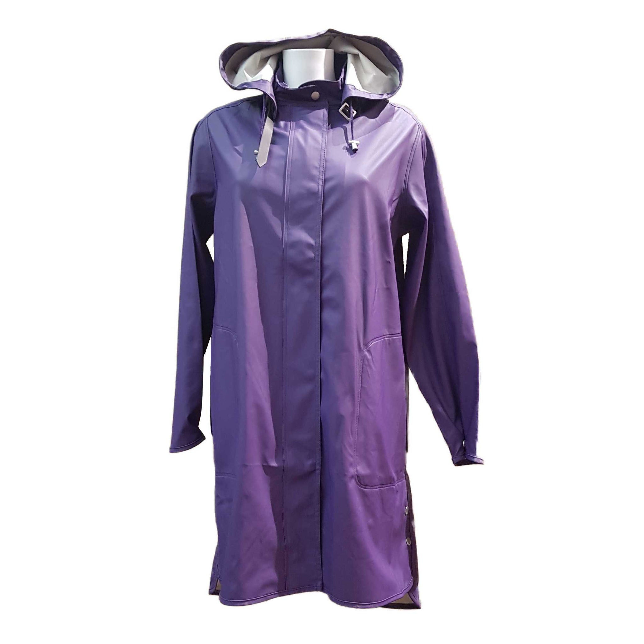 Ilse Jacobsen, leichter Regenmantel, RAIN 71 in Purple