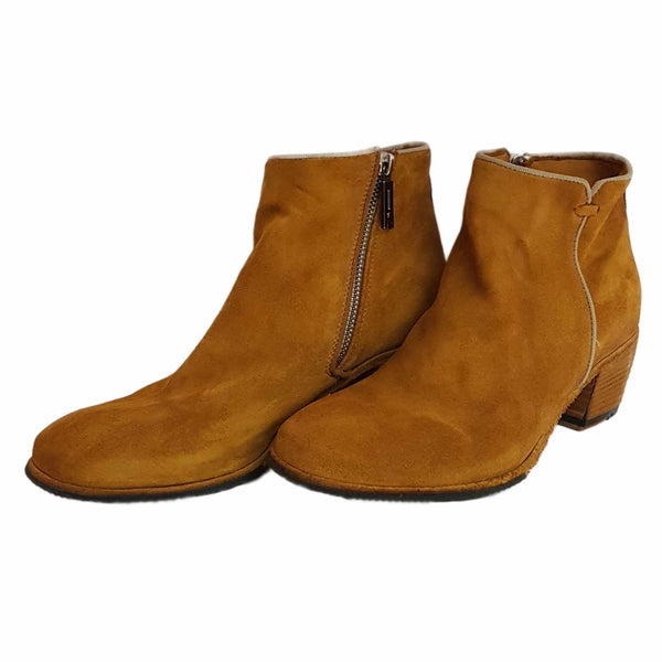 Lemargo, curryfarbene Wildleder-Stiefelette