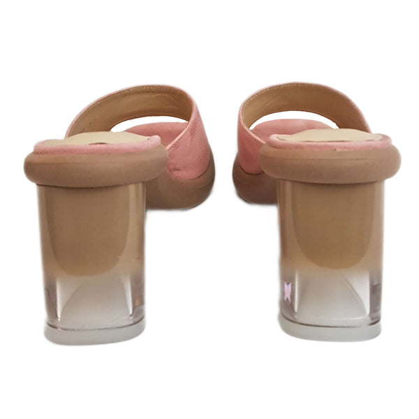 Lodi Love, Wildleder-Pantolette in Rosa