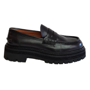 Elia Maurizi, Loafer in Schwarz