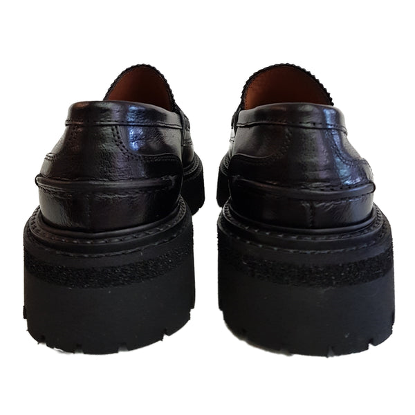 Elia Maurizi, Loafer in Schwarz