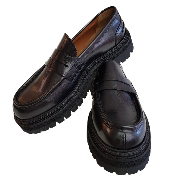 Elia Maurizi, Loafer in Schwarz