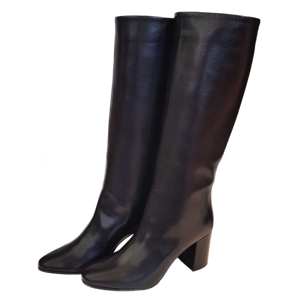 Milliways, Schaftstiefel "Turbo" in Schwarz