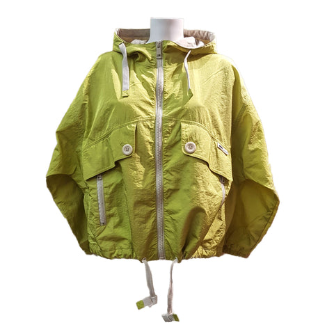 OOF Wear, Blousonjacke mit Kapuze in Limettengrün