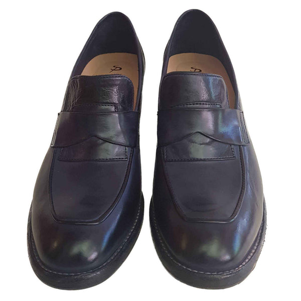 Paul Silence, Loafer in Tintenblau