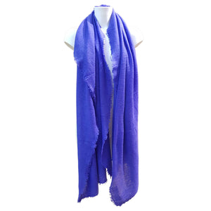 Pur Schoen, Cashmere Schal in Blue Berry