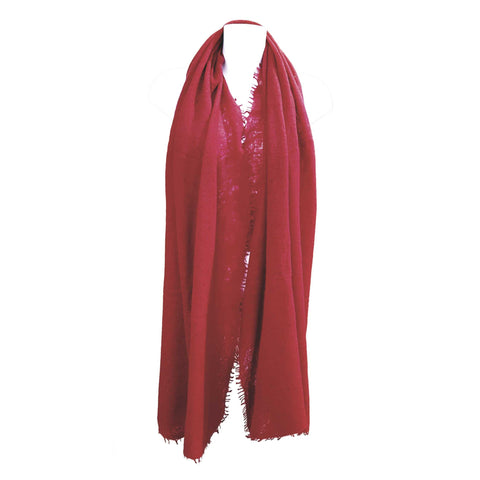 Pur Schoen, Cashmere Schal in Red II