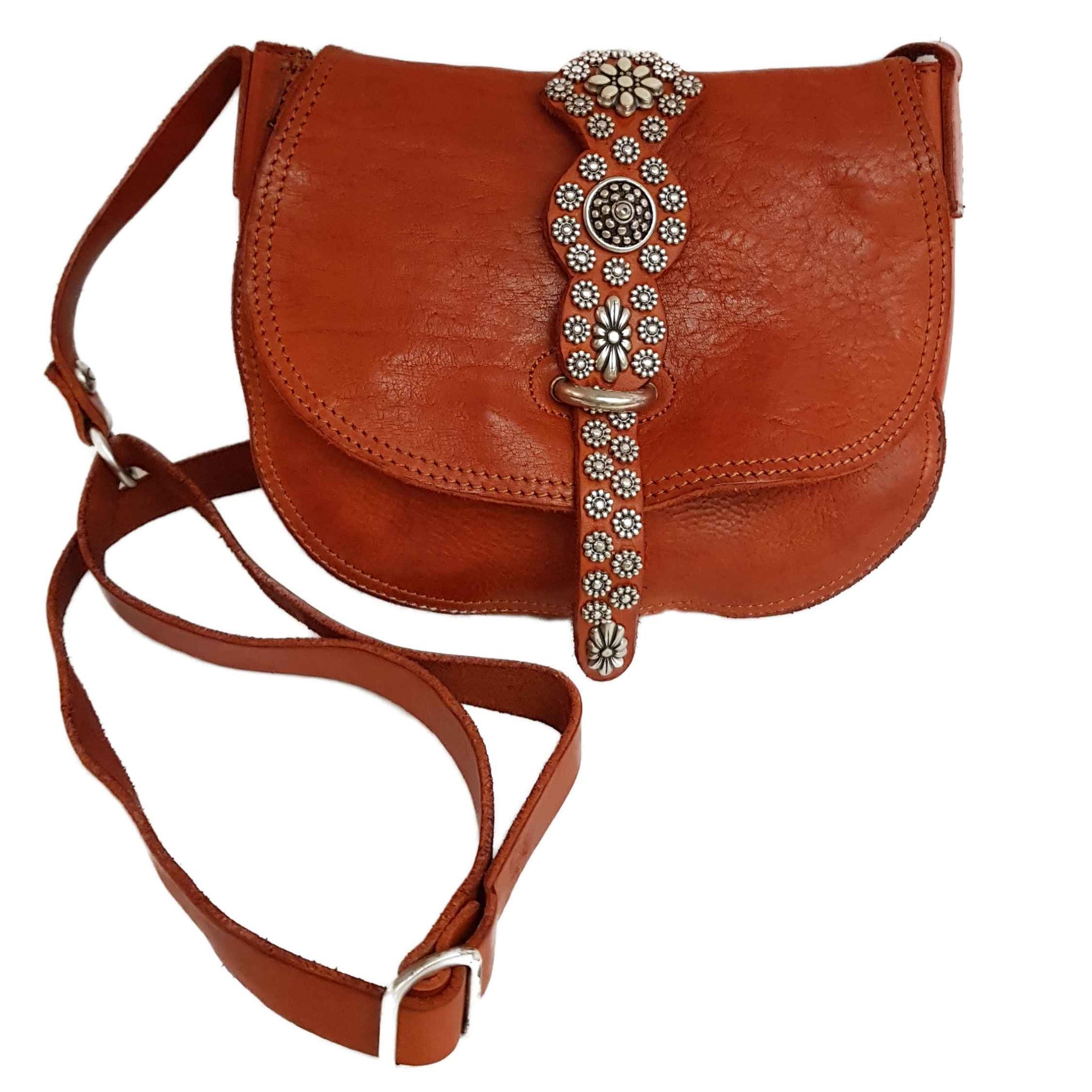 Campomaggi orangefarbene Umhangetasche Sattelbag Schuhe by Milliways
